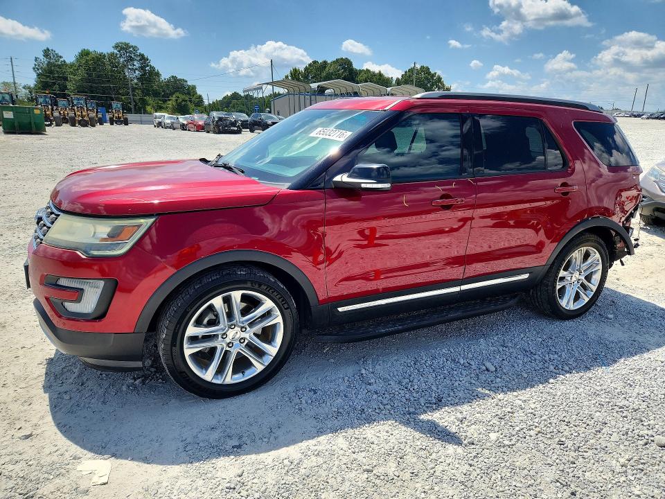 2017 Ford Explorer VIN 1FM5K7D82HGB12497 — COPART salvage auction photo