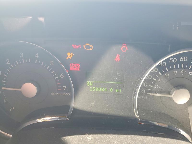 2008 Mercury Mountaineer VIN 4M2EU48E18UJ10703 COPART salvage auction — FRONT END, Mo - Salvage Certificate Of Title, sold $325 on 2026-09-11 (photo 9)