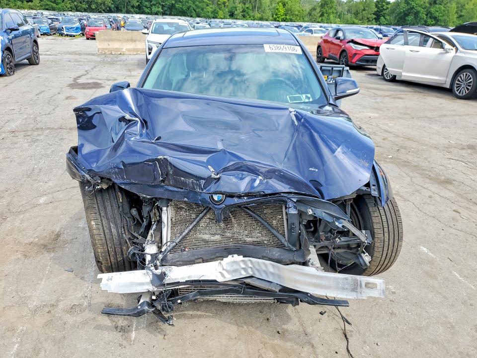 2016 BMW 3er VIN WBA8E5G59GNU21440 COPART salvage auction — FRONT END, NY - MV-907A SALVAGE CERTIFICATE, sold $325 on 2026-08-17 (photo 5)