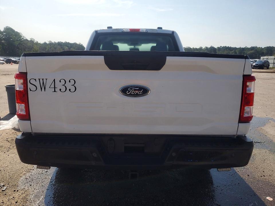 2022 Ford F-150 VIN 1FTFX1E52NFA19055 COPART salvage auction — FRONT END, SC - CERT OF TITLE-SALVAGE, sold $9,200 on 2026-09-14 (photo 6)