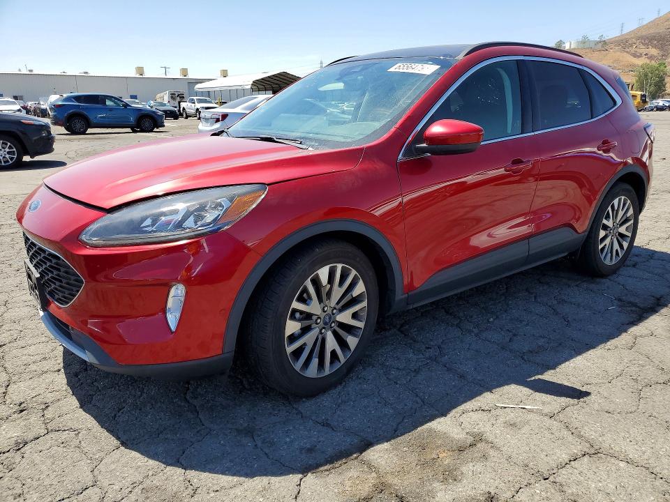 2021 Ford Escape VIN 1FMCU0DZ9MUB28113 — COPART salvage auction photo