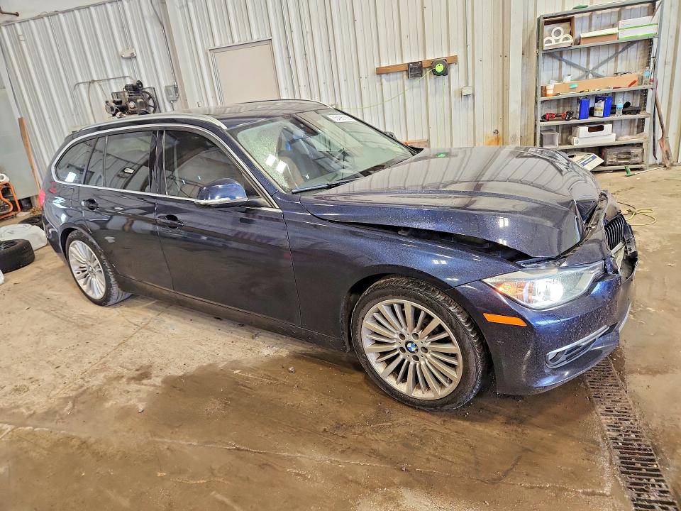 2014 BMW 3er VIN WBA3K5C52EKT33577 COPART salvage auction — FRONT END, Wi - Certificate Of Title, sold $11,700 on 2026-08-31 (photo 4)