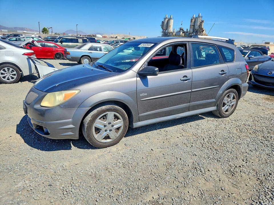 2006 Pontiac Vibe VIN 5Y2SL65836Z421667 COPART salvage auction — MINOR DENT/SCRATCHES, CA - DIS/DLR/EXP ONLY CLEAN TITLE, sold $575 on 2026-08-21 (photo 1)