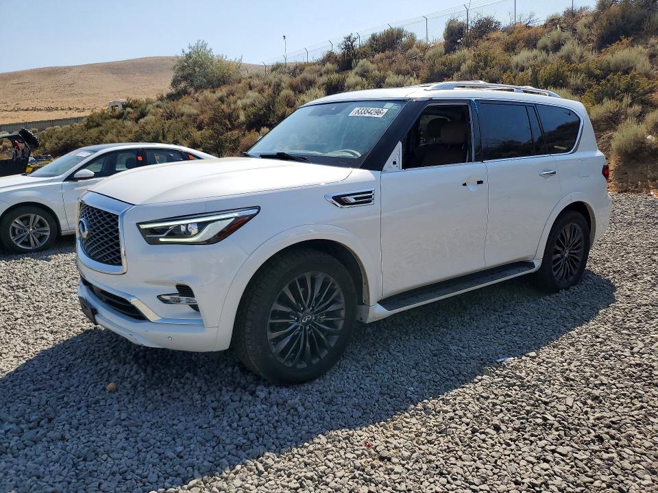 2022 Infiniti Qx80 VIN JN8AZ2BEXN9292715 COPART salvage auction — VANDALISM, NV - SALVAGE TITLE, sold $23,000 on 2026-09-10 (photo 1)