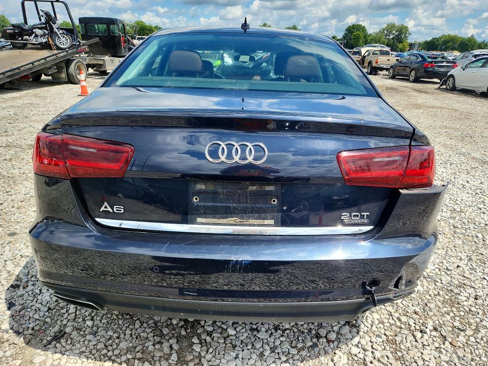 2018 Audi A6 VIN WAUG8AFC6JN036324 COPART salvage auction — REAR END, Oh - Cert Of Title-Salvage, sold $7,800 on 2026-09-08 (photo 6)
