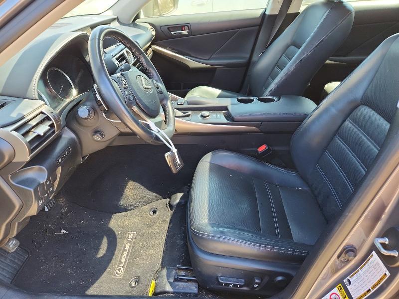 2015 Lexus Is 250 VIN JTHCF1D27F5021421 COPART salvage auction — FRONT END, ON - PERMIT NO BRAND - UNFIT, sold $8,500 on 2026-08-20 (photo 7)