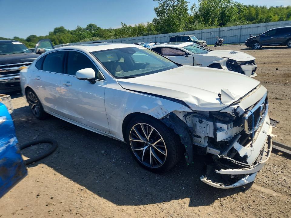 2019 Volvo S90 VIN LVYA22MK8KP082651 COPART salvage auction — FRONT END, Ma - Cert Of Title-Salvage, sold $6,300 on 2026-09-09 (photo 4)