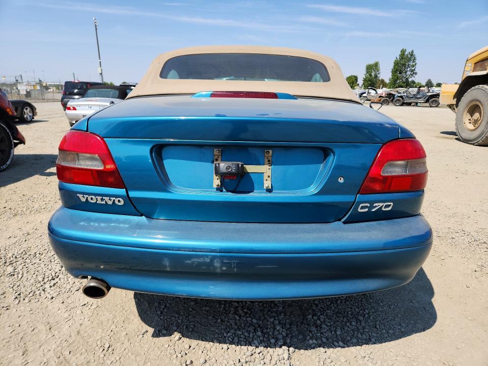 1998 Volvo C70 VIN YV1NC5672WJ000268 COPART salvage auction — MINOR DENT/SCRATCHES, OR - CERTIFICATE OF TITLE, sold $550 on 2026-08-18 (photo 6)
