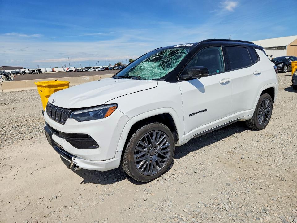 2022 Jeep Compass VIN 3C4NJDCB6NT231261 — COPART salvage auction photo
