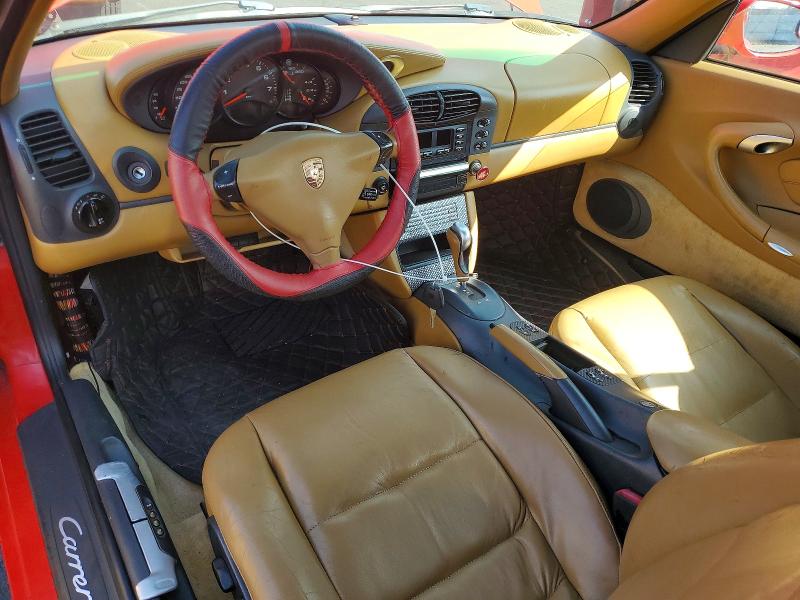 1999 Porsche 911 VIN WP0CA299XXS650749 COPART salvage auction — FRONT END, Ca - Salvage Certificate, sold $4,600 on 2026-08-26 (photo 8)