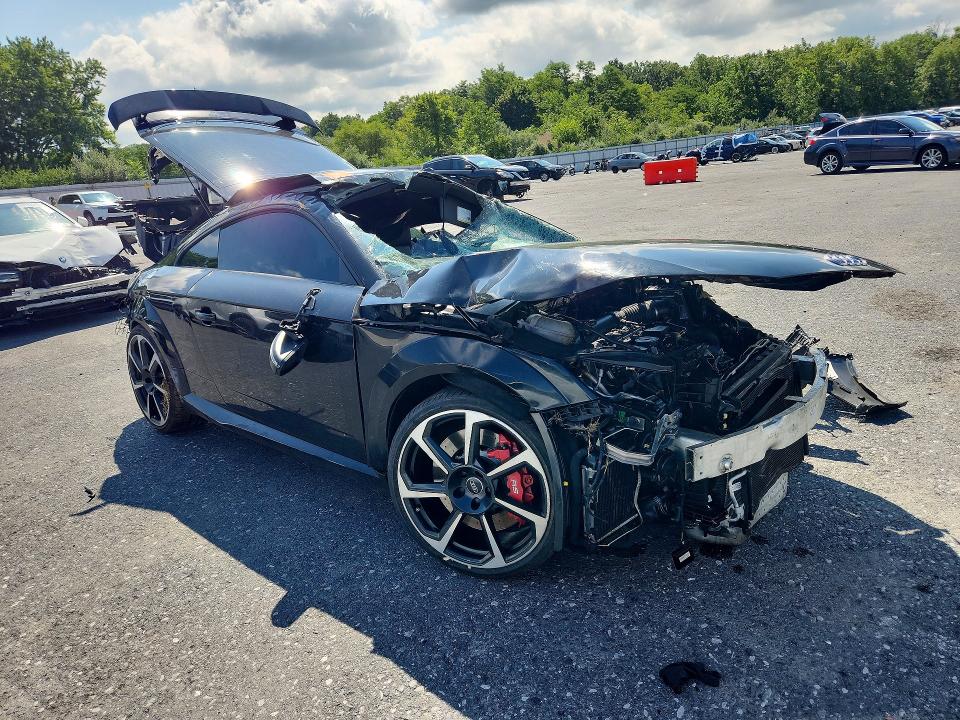 2018 Audi Tt rs VIN WUACSAFV3J1903130 COPART salvage auction — ALL OVER, PA - CERTIFICATE OF SALVAGE, sold $4,200 on 2026-08-18 (photo 4)