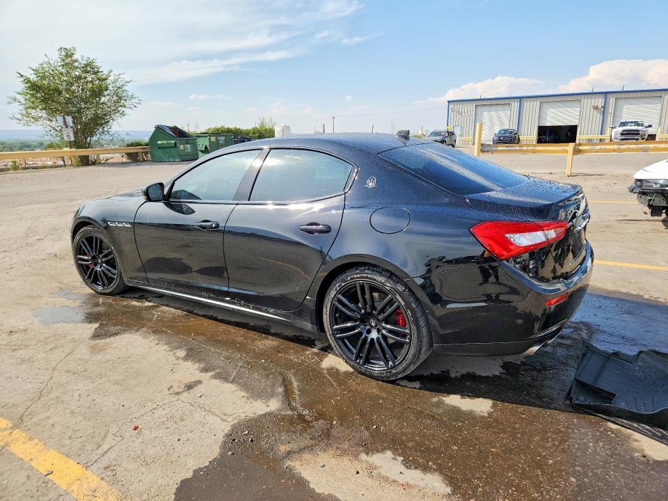 2017 Maserati Ghibli VIN ZAM57XSS9H1249763 COPART salvage auction — FRONT END, Salvage Title, sold $200 on 2026-08-17 (photo 2)
