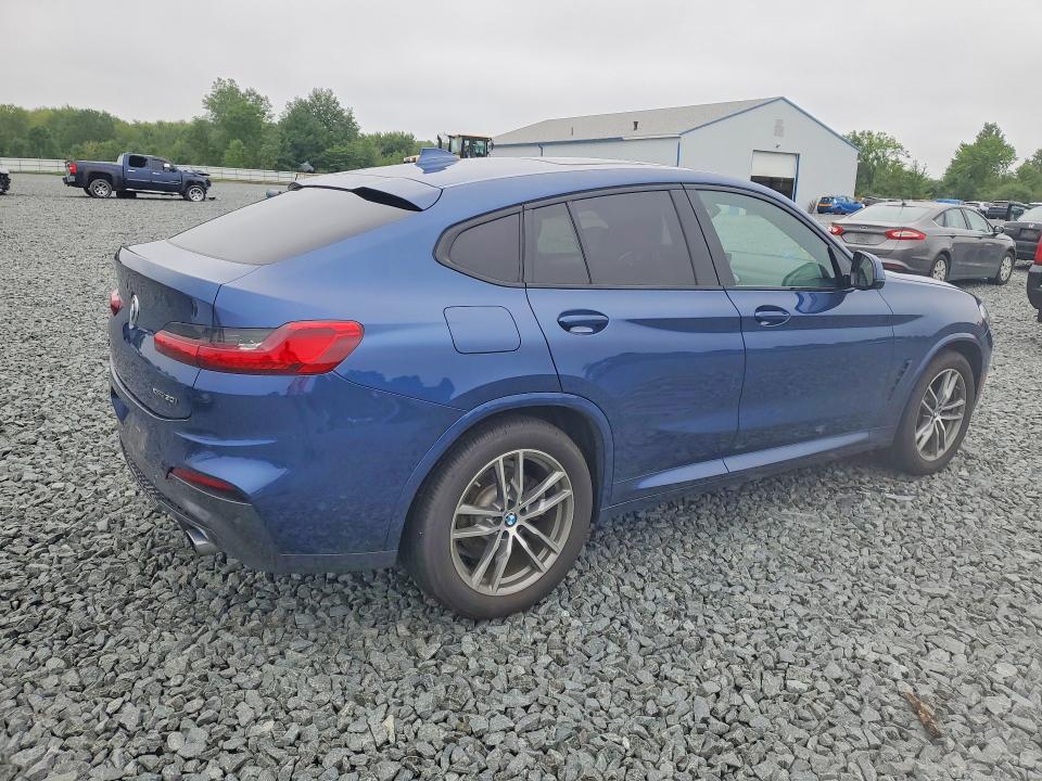 2019 BMW X4 VIN 5UXUJ3C55KLA58552 COPART salvage auction — HAIL, Oh - Cert Of Title-Salvage, sold $14,500 on 2026-08-24 (photo 3)
