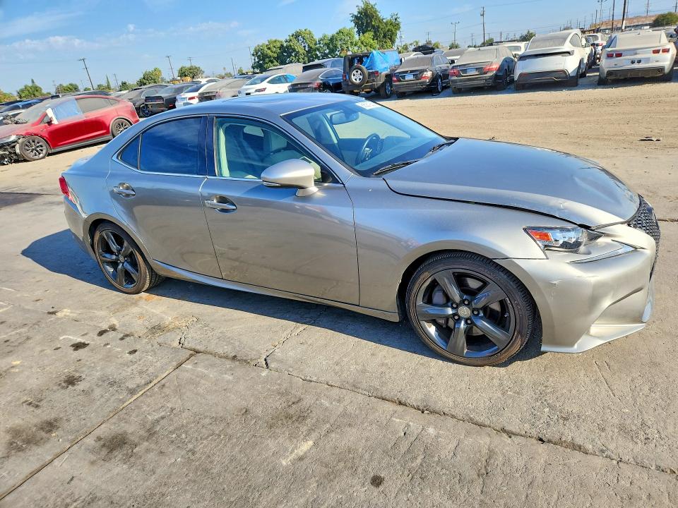 2014 Lexus Is VIN JTHBE1D28E5004267 COPART salvage auction — FRONT END, Ca - Salvage Certificate, sold $4,950 on 2026-09-14 (photo 4)