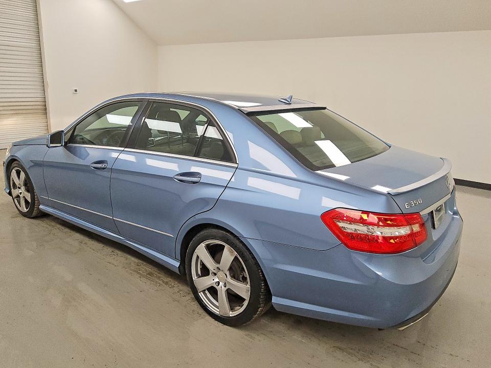 2010 Mercedes-benz E-klasse VIN WDDHF5GBXAA084836 COPART salvage auction — MECHANICAL, Tx - Certificate Of Title (P), sold $1,300 on 2026-08-20 (photo 2)