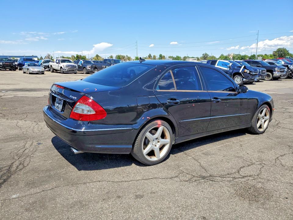 2009 Mercedes-benz E-klasse VIN WDBUF87X59B395911 COPART salvage auction — FRONT END, CO - PUBLIC - SALVAGE TITLE (P), sold $1,450 on 2026-08-20 (photo 3)