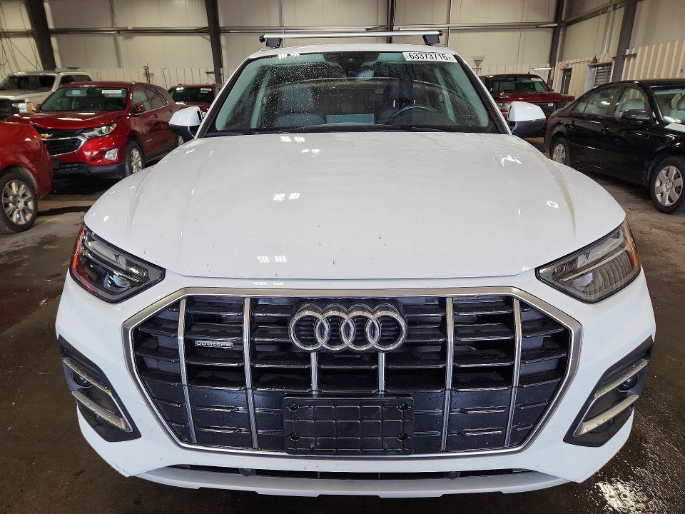 2023 Audi Q5 VIN WA1ABAFY9P2013842 COPART salvage auction — HAIL, Mn - Cert Of Title-Salvage, sold $12,700 on 2026-10-13 (photo 5)
