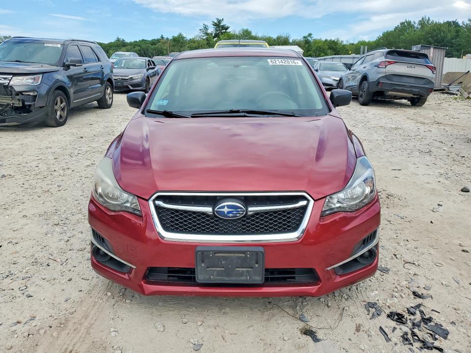 2016 Subaru Impreza VIN JF1GPAA69G8334080 COPART salvage auction — MINOR DENT/SCRATCHES, Ma - Certificate Of Title, sold $500 on 2026-08-26 (photo 5)