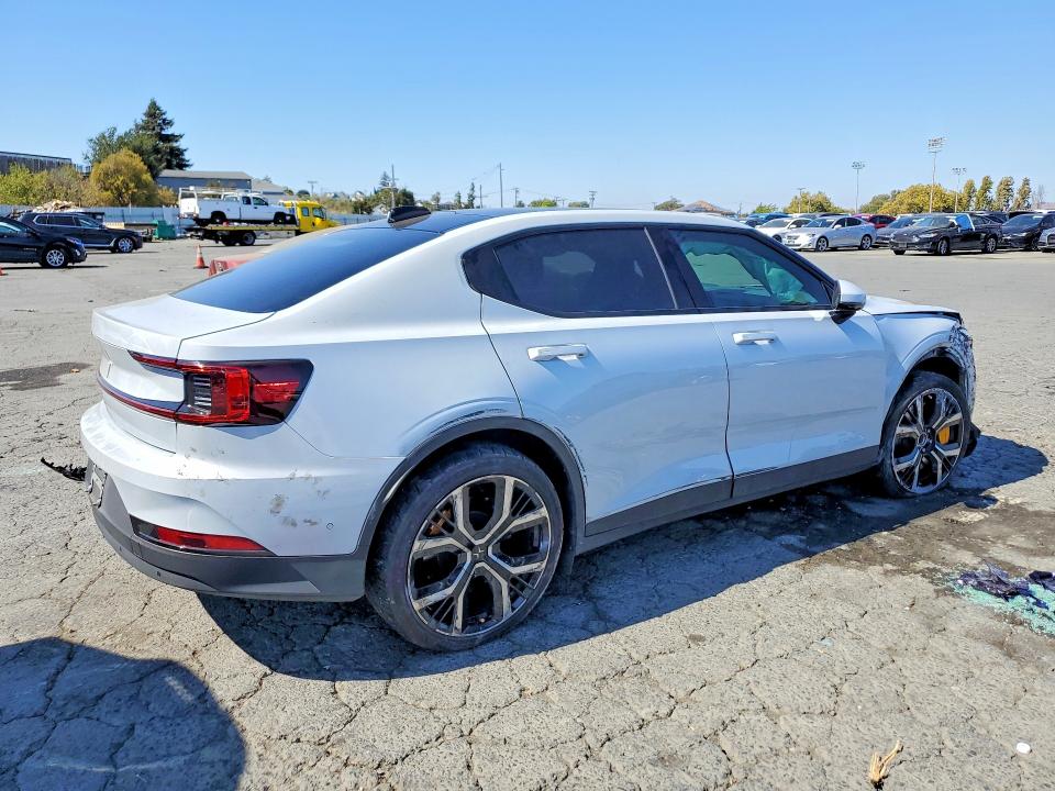 2022 Polestar 2 VIN LPSED3KA0NL052664 COPART salvage auction — REAR END, Ca - Salvage Certificate, sold $5,800 on 2026-09-11 (photo 3)