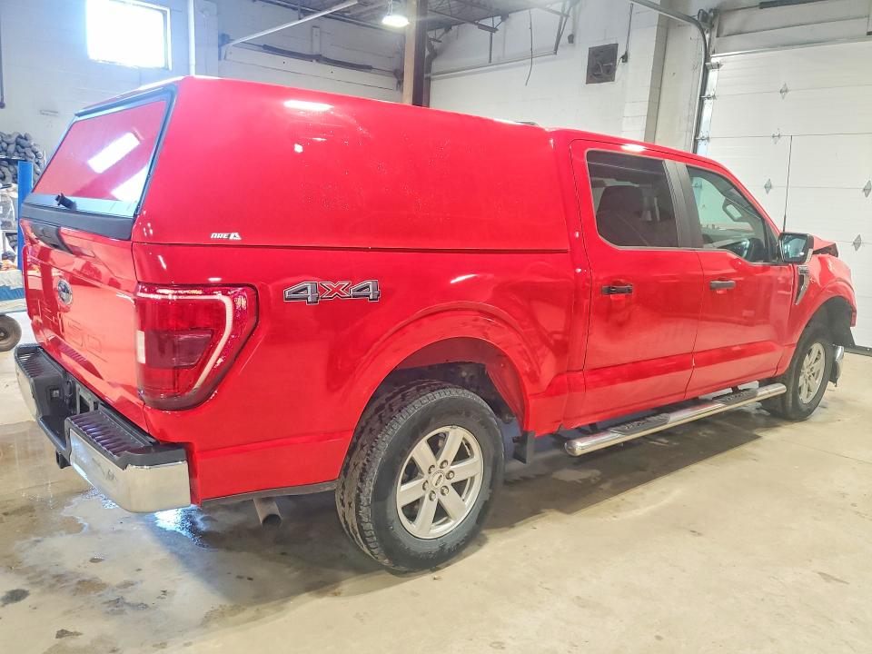2023 Ford F-150 lightning VIN 1FTEW1EBXPKF49515 COPART salvage auction — FRONT END, ON - PERMIT NO BRAND - UNFIT, sold $11,300 on 2026-08-26 (photo 3)