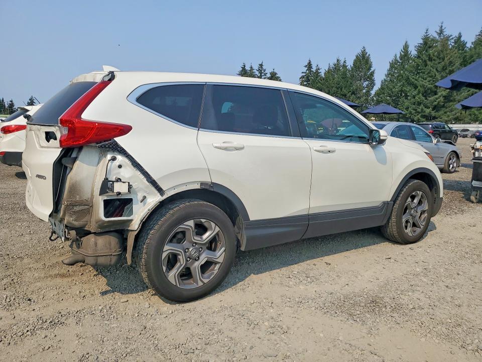 2017 Honda Cr-v VIN 2HKRW2H88HH663519 COPART salvage auction — REAR END, Wa - Bill Of Sale, sold $8,000 on 2026-08-21 (photo 3)