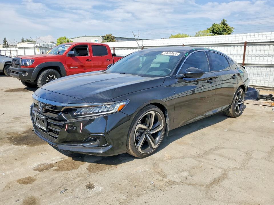 2022 Honda Accord VIN 1HGCV1F35NA051776 — COPART salvage auction photo