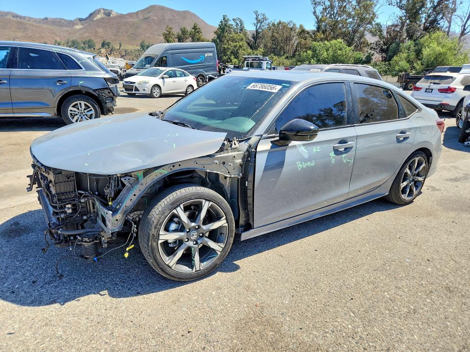 2025 Honda Civic VIN 2HGFE4F86SH303297 — COPART salvage auction photo