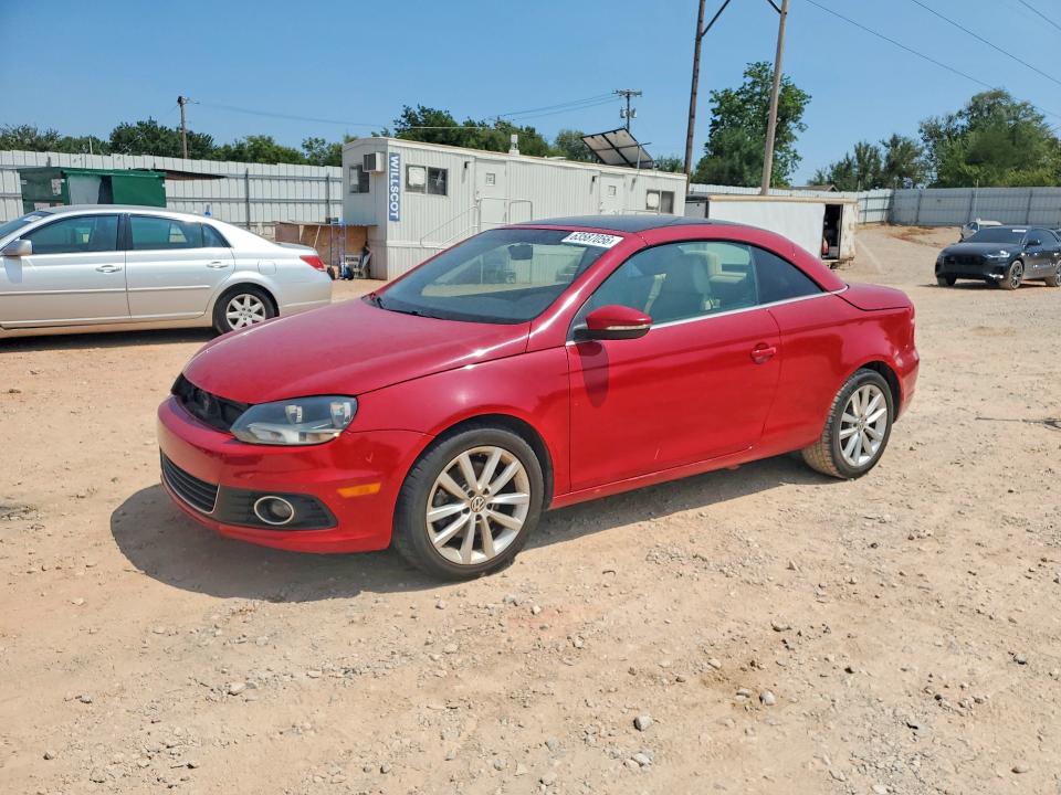 2012 Volkswagen Eos VIN WVWBW7AH2CV012968 COPART salvage auction — MINOR DENT/SCRATCHES, Ok - Certificate Of Title (P), sold $1,500 on 2026-08-06 (photo 1)