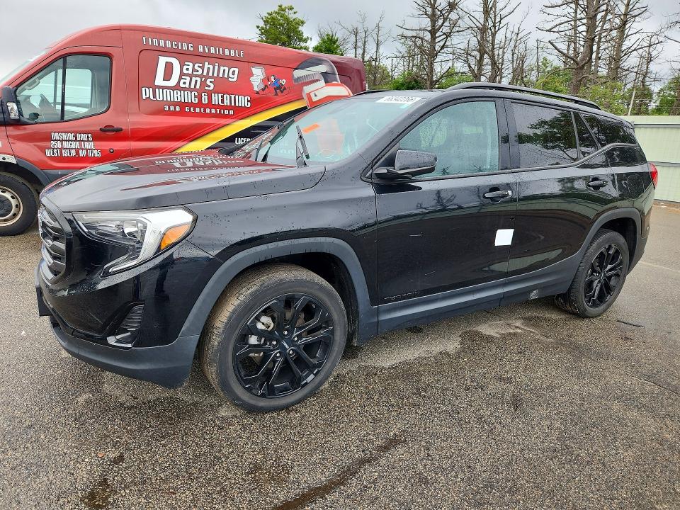 2021 Gmc Terrain VIN 3GKALVEV8ML391070 — COPART salvage auction photo