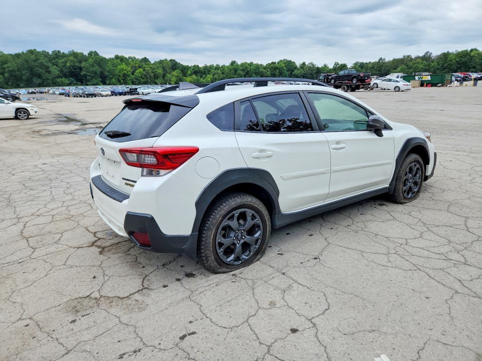 2021 Subaru Xv VIN JF2GTHSC6MH273030 COPART salvage auction — HAIL, Pa - Certificate Of Salvage, sold $12,800 on 2026-08-27 (photo 3)