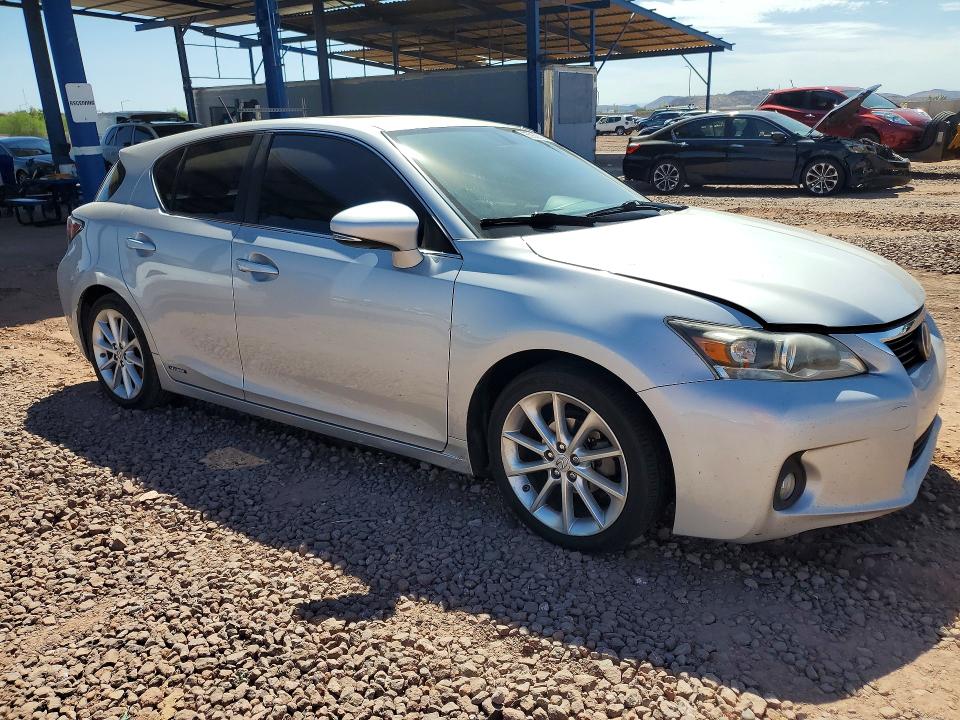 2012 Lexus Ct VIN JTHKD5BH3C2109685 COPART salvage auction — MECHANICAL, Az - Certificate Of Title, sold $2,350 on 2026-09-08 (photo 4)