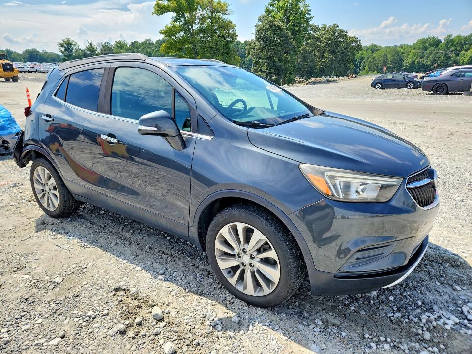 2017 Buick Encore VIN KL4CJASB6HB100029 COPART salvage auction — REAR END, Ga - Cert Of Title-Salvage, sold $550 on 2026-08-31 (photo 4)