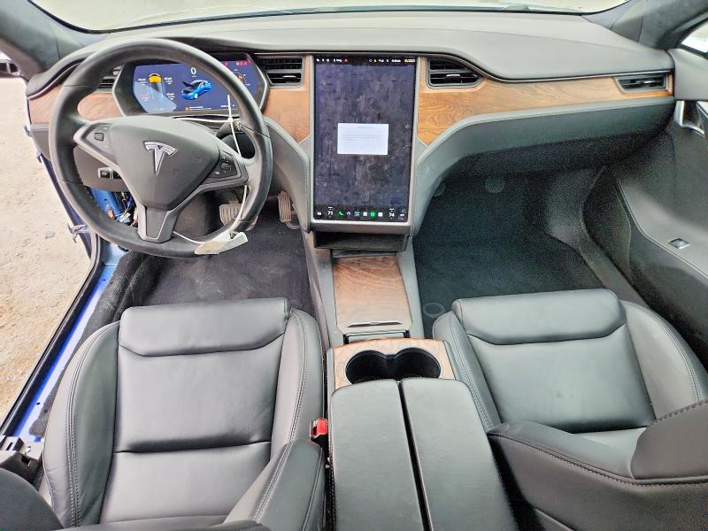 2021 Tesla Model s VIN 5YJSA1E24MF427288 COPART salvage auction — SIDE, Ca - Salvage Certificate, sold $10,200 on 2026-09-01 (photo 8)