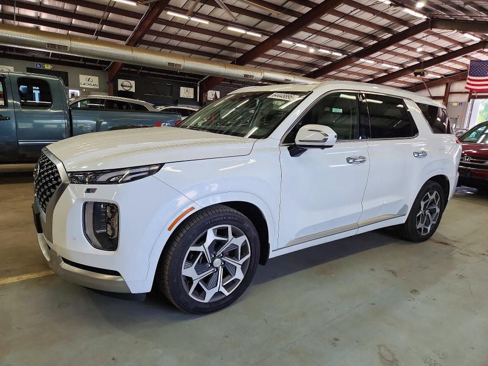 2021 Hyundai Palisade VIN KM8R7DHE9MU266749 — COPART salvage auction photo