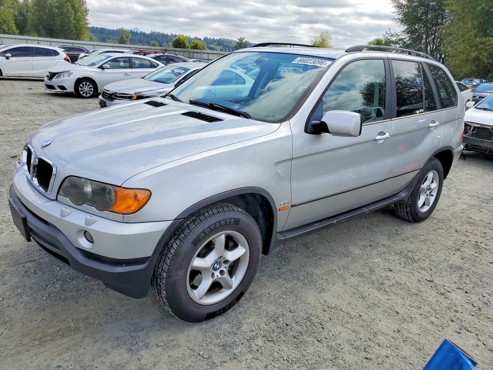2003 BMW X5 VIN 5UXFA53523LW24752 COPART salvage auction — WATER/FLOOD, WA - BILL OF SALE, sold $550 on 2026-09-06 (photo 1)