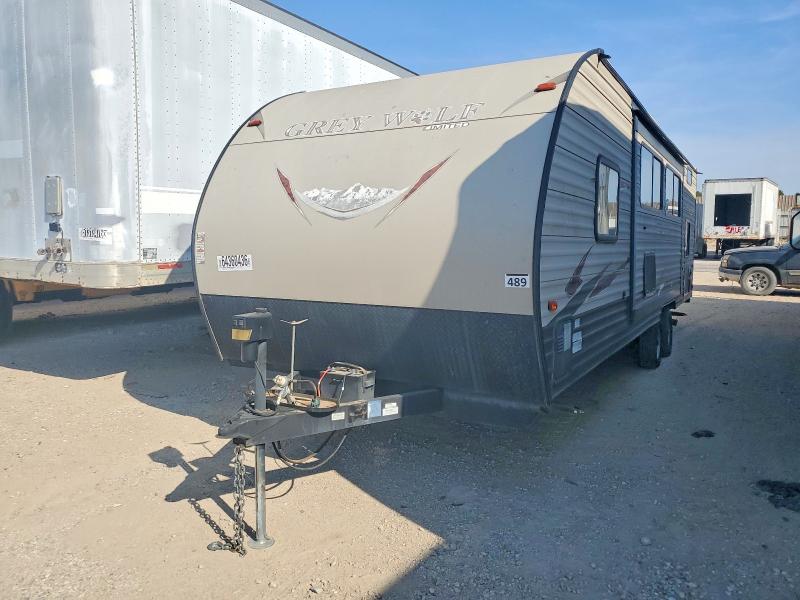 2017 Cherokee by forest r VIN 4X4TCKB24HX126373 COPART salvage auction — ROOF, TX - SALVAGE VEHICLE TITLE, sold $3,350 on 2026-09-17 (photo 2)