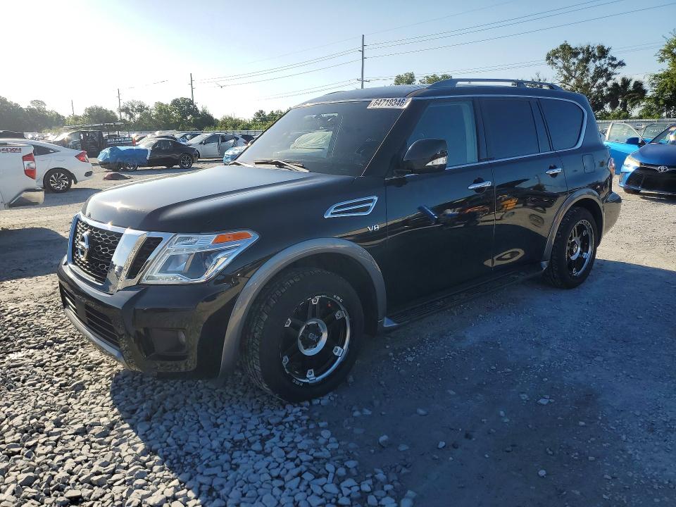 2020 Nissan Armada VIN JN8AY2ND0LX015389 — COPART salvage auction photo