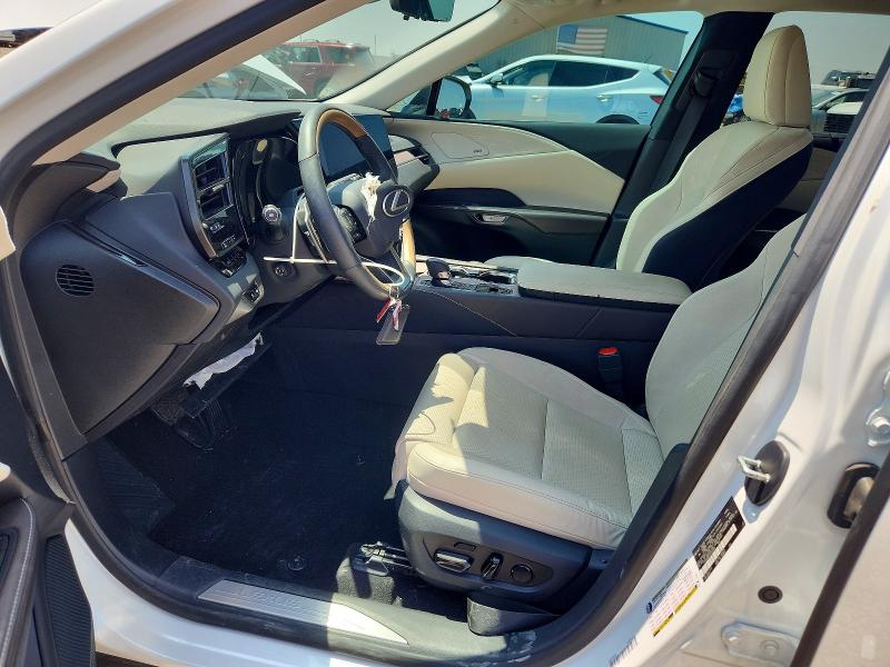 2025 Lexus Rx VIN 2T2BAMBA7SC052653 COPART salvage auction — FRONT END, Tx - Salvage Vehicle Title, sold $28,500 on 2026-09-09 (photo 7)