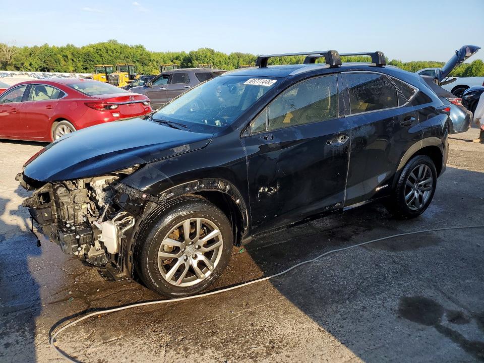 2016 Lexus Nx VIN JTJBJRBZ9G2032009 COPART salvage auction — FRONT END, Tn - Salvage Certificate, sold $2,800 on 2026-08-29 (photo 1)