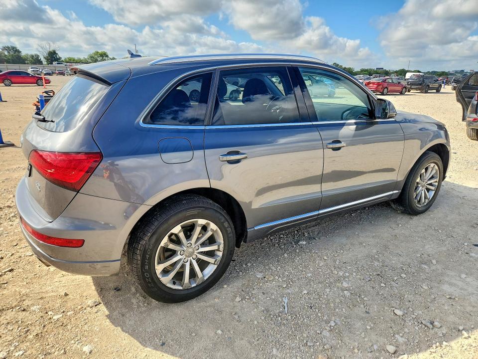 2017 Audi Q5 VIN WA1C2AFP5HA067517 COPART salvage auction — FRONT END, TX - CERT OF TITLE-REBUILT SALVAGE, sold $1,650 on 2026-08-22 (photo 3)