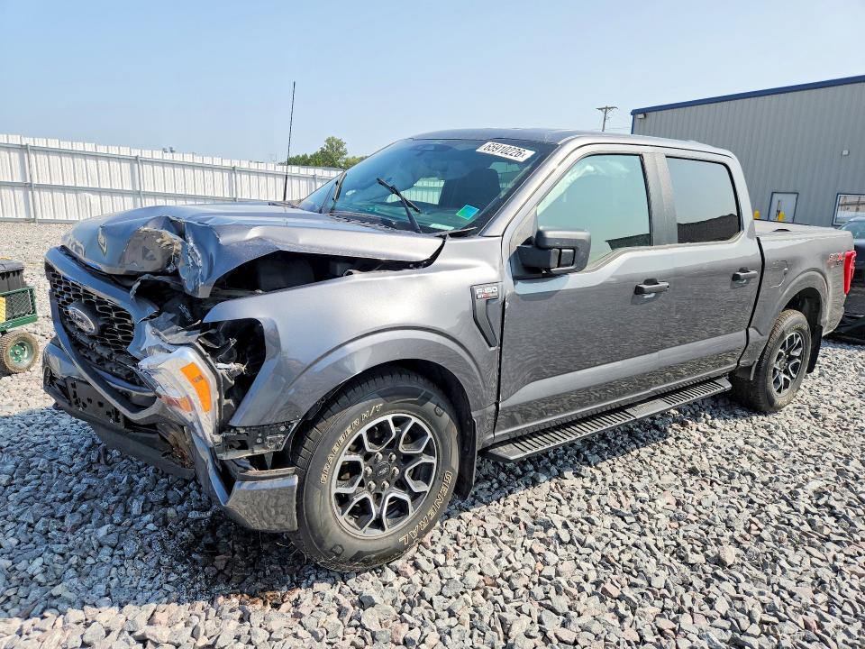 2022 Ford F-150 VIN 1FTEW1EP2NKE31354 — COPART salvage auction photo