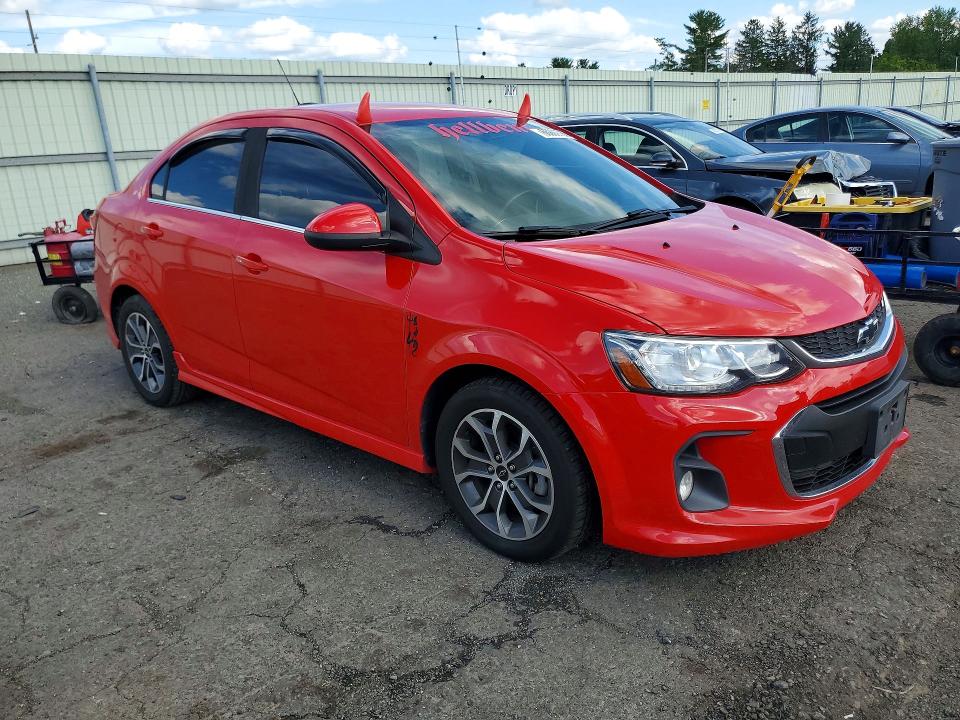 2020 Chevrolet SONIC VIN 1G1JD5SB6L4102400 COPART salvage auction — NORMAL WEAR, Pa - Cert Of Title, sold $2,050 on 2026-09-01 (photo 4)