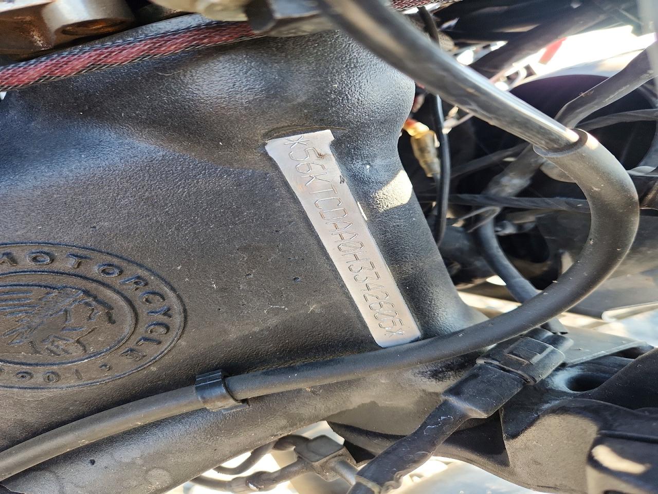 2017 Indian motorcycle co. Chieftain VIN 56KTCDAA0H3342605 COPART salvage auction — Front End, WA - BILL OF SALE, sold $775 on 2026-09-03 (photo 8)