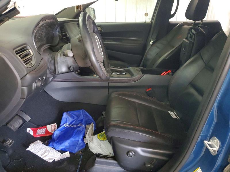 2025 Dodge Durango VIN 1C4RDJDG1SC517916 COPART salvage auction — INTERIOR BURN, Cd - Non-Repairable, sold $14,700 on 2026-09-08 (photo 7)