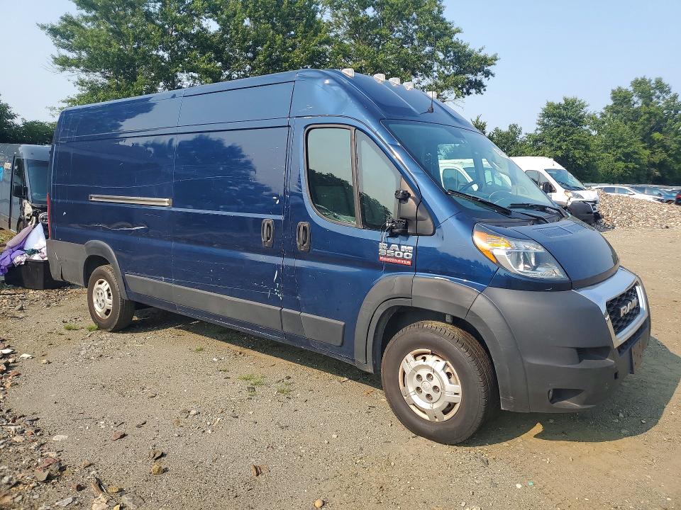 2021 Ram Promaster 3500 VIN 3C6MRVJG0ME568186 COPART salvage auction — MINOR DENT/SCRATCHES, WV - CERTIFICATE OF TITLE, sold $3,400 on 2026-10-15 (photo 4)