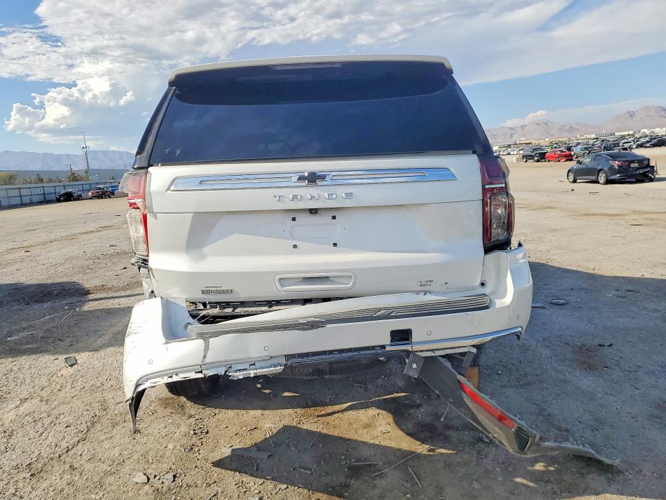 2021 Chevrolet Tahoe VIN 1GNSCNKTXMR395639 COPART salvage auction — FRONT END, NV - SALVAGE TITLE, sold $14,000 on 2026-08-27 (photo 6)