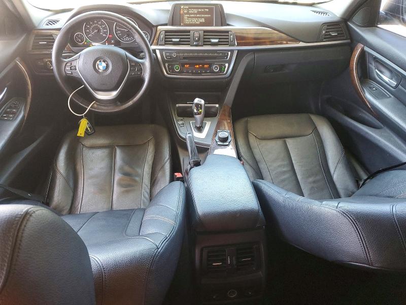 2013 BMW VIN WBA3B3C51DF541543 COPART salvage auction — REAR END, Ca - Salvage Certificate, sold $875 on 2026-08-18 (photo 8)