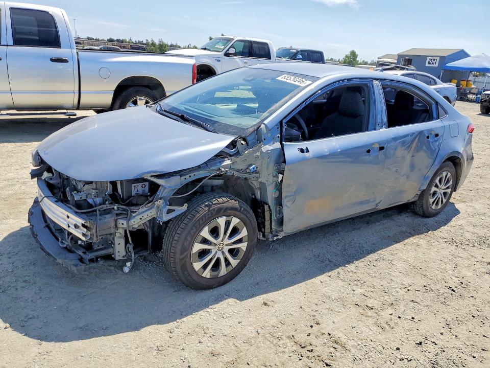 2021 Toyota Corolla VIN JTDEAMDEXMJ012625 — COPART salvage auction photo