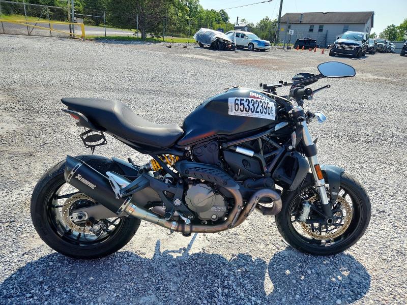 2015 Ducati Monster VIN ZDM1RBTS0FB011777 COPART salvage auction — FRONT END, Pa - Certificate Of Salvage, sold $800 on 2026-09-10 (photo 1)