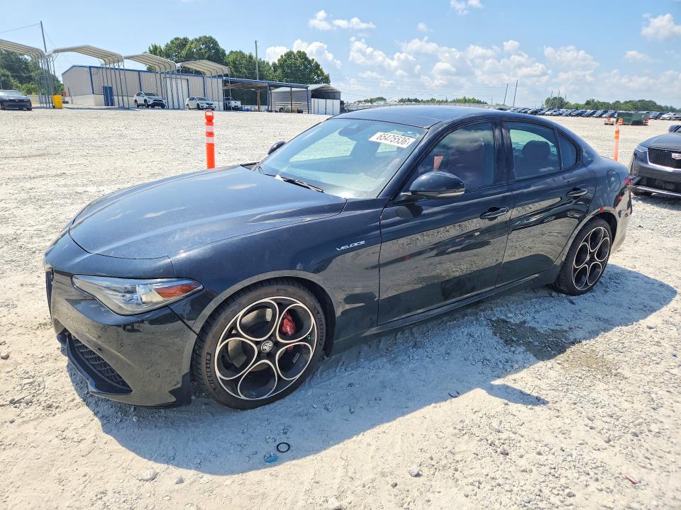 2023 Alfa romeo Giulia VIN ZARFAMBN8P7675982 — COPART salvage auction photo
